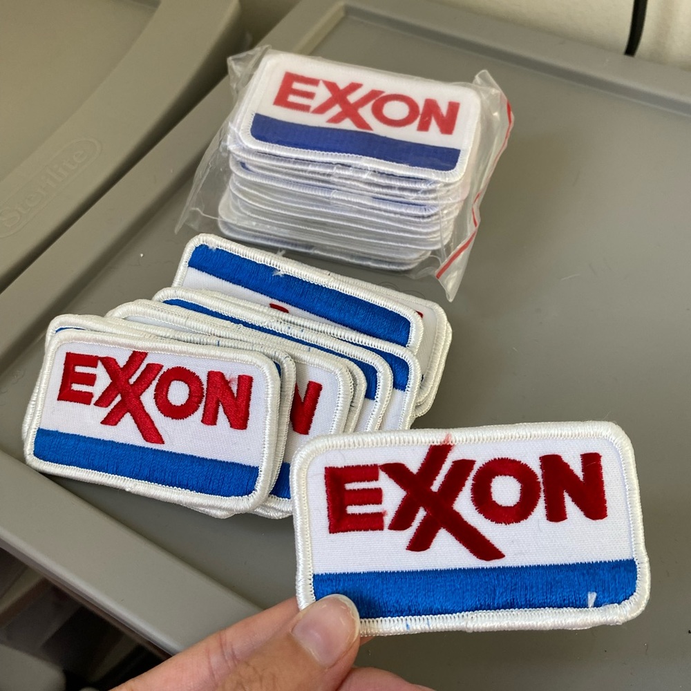 Exxon iron on patches